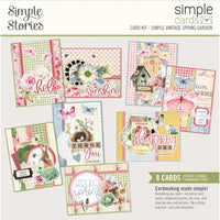 Simple Vintage Spring Garden - Simple Stories Simple Cards Card Kit
