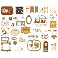 Icons, Special Delivery Baby - Echo Park Cardstock Ephemera 33/Pkg