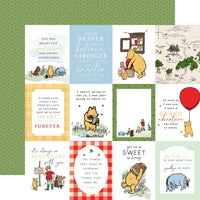 Winnie The Pooh - Echo Park Double-Sided Paper Pad 6"X6" 24/Pkg