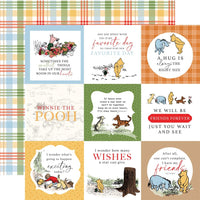 Winnie The Pooh - Echo Park Double-Sided Paper Pad 6"X6" 24/Pkg