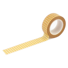 Golden Honey Gingham - Winnie The Pooh Washi Tape 30'