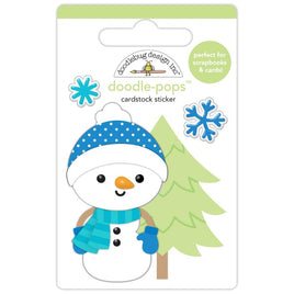 Snow Cute - Doodlebug Doodle-Pops 3D Sticker