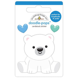 Beary Loveable - Doodlebug Doodle-Pops 3D Sticker