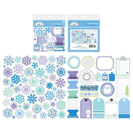 Snow Much Fun - Doodlebug Bits & Pieces Die-Cuts