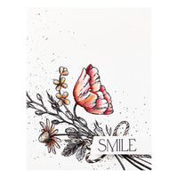 A Friend Like You Bouquet - Spellbinders BetterPress Press Plate From The Pressed Posies