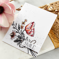 A Friend Like You Bouquet - Spellbinders BetterPress Press Plate From The Pressed Posies