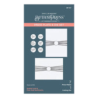 Sealed Cord & Faux Seal Sentiments Spellbinders BetterPress Press Plate And Die From The Presse