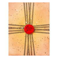 Sealed Cord & Faux Seal Sentiments Spellbinders BetterPress Press Plate And Die From The Presse