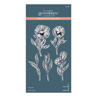 Flower Stems - Spellbinders BetterPress Press Plate From The Pressed Posies