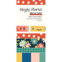 Pack Your Bags Washi Tape 5/Pkg