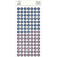 Type Keys Cool - Simple Vintage Essentials Color Palette Foam Stickers 210/Pk