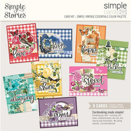 Simple Vintage Essentials Color Palette - Simple Stories Simple Cards Card Kit