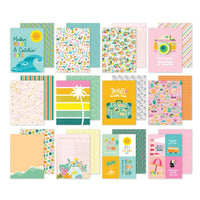 Just Beachy - Simple Stories Double-Sided Paper Pad 6"X8" 24/Pkg