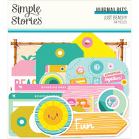 Journal - Just Beachy Bits & Pieces Die-Cuts 34/Pkg