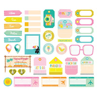 Journal - Just Beachy Bits & Pieces Die-Cuts 34/Pkg