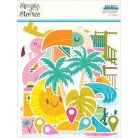Big - Just Beachy Bits & Pieces Die-Cuts 21/Pkg