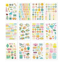 Just Beachy - Simple Stories Sticker Book 12/Sheets
