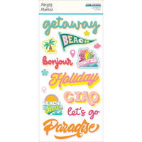 Just Beachy Foam Stickers 33/Pkg