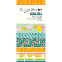 Just Beachy Washi Tape 5/Pkg