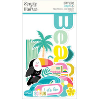 Just Beachy - Simple Stories Simple Pages Page Pieces