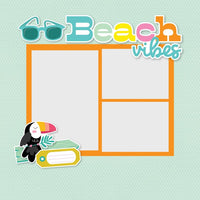 Just Beachy - Simple Stories Simple Pages Page Pieces