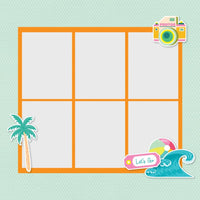 Just Beachy - Simple Stories Simple Pages Page Pieces