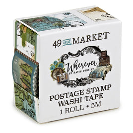 Postage, Wherever - 49 And Market Washi Tape Roll