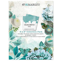 Color Swatch: Teal - 49 And Market Collection Pack 6"X8"