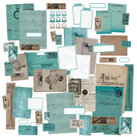 Color Swatch: Teal Ephemera Stackers