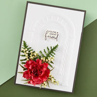 Arbor & Ivy, Through The Arbor Garden - Spellbinders 3D Embossing Folder By Susan Tierney-Cockburn