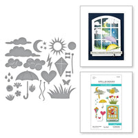 Up In The Air View, Windows With A View - Spellbinders Etched Dies By Tina Smith