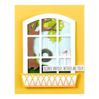 Vista View Window, Windows With A View - Spellbinders Etched Dies By Tina Smith