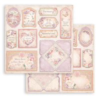 Romance Forever, 10 Designs/1 Each - Stamperia Double-Sided Paper Pad 12"X12" 10/Pkg