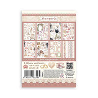 Romance Forever - Stamperia A5 Washi Pad 8/Pkg