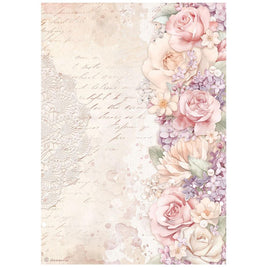 Romance Forever Floral Border -