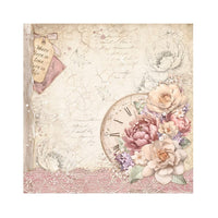 Romance Forever - Stamperia Polyester Fabric 12'X12" 4/Pkg