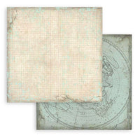 Voyages Fantastiques, 10 Designs, 1 Each - Stamperia Backgrounds Double-Sided Paper Pad 8"X8" 10/Pkg