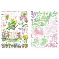 Grow With Love - Graphic 45 Rub-On Transfers