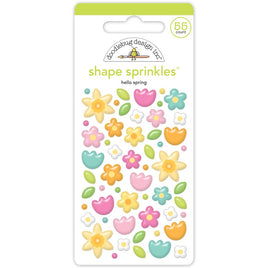 Hello Spring - Doodlebug Sprinkles Adhesive Enamel Shapes