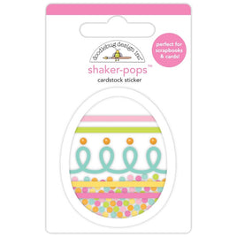 Egg-stra Special - Doodlebug Shaker-Pops 3D Stickers