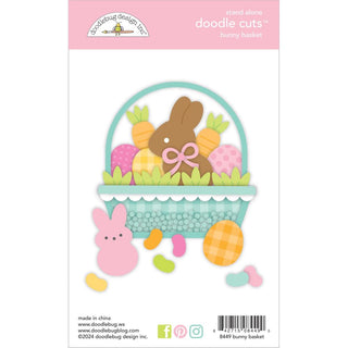 Bunny Basket - Doodlebug Doodle Cuts Dies
