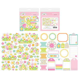 Bunny Hop - Doodlebug Odds & Ends Bits & Pieces Die-Cuts