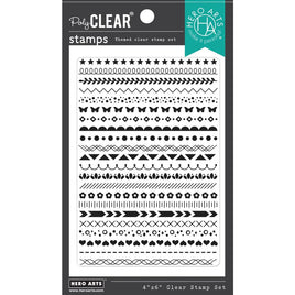 Decorative Strips - Hero Arts Clear Stamps 4"X6"