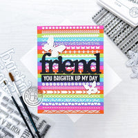Decorative Strips - Hero Arts Clear Stamps 4"X6"
