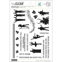 HA + RT Center Stage - Hero Arts Clear Stamps 4"X6"