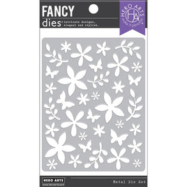 Flower Pattern - Hero Arts Fancy Dies