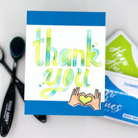 Thank You Love - Hero Arts Color Layering Stencil Set 5.25"X6.5"