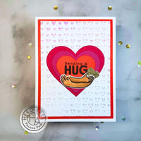 I Appreciate You - Hero Arts Clear Stamp & Die Combo