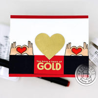 I Appreciate You - Hero Arts Clear Stamp & Die Combo