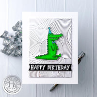 Birthday Animals - Hero Arts Clear Stamp & Die Combo
